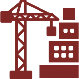 Building under construction illustration